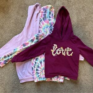 Girls sweatshirts, size 5